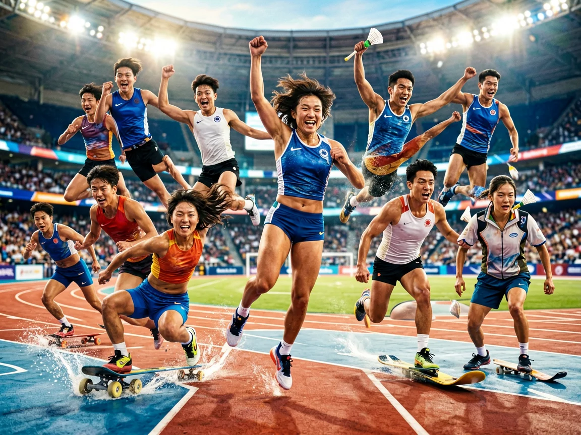 体坛新生代赛场风采最佳新人